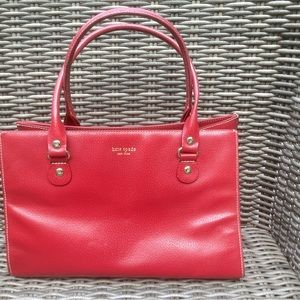 KATE SPADE RED SHOULDER BAG